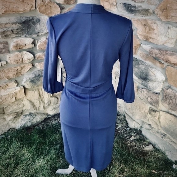 Classiques Entier Nordstrom‎ Blue Dress Size 10 NWT - Picture 8 of 8